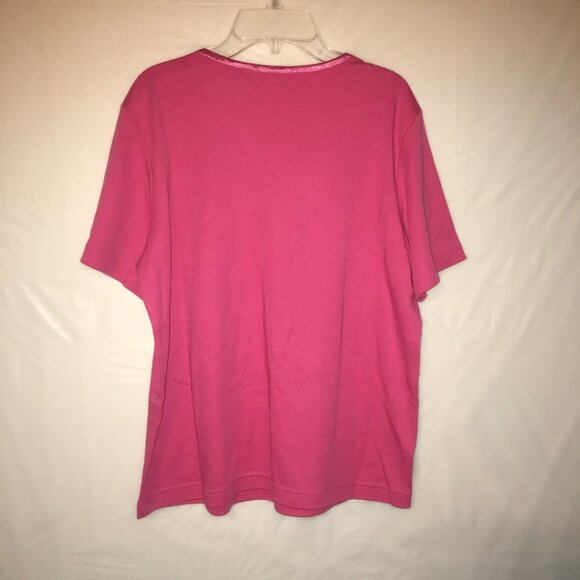 Blair Short Sleeve Tee Pink Size Small Vintage - Picture 3 of 6